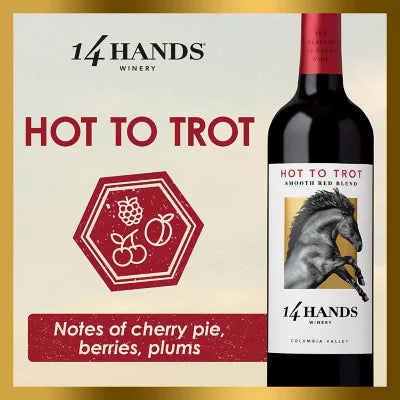 14 Hands Hot To Trot Red 750ml