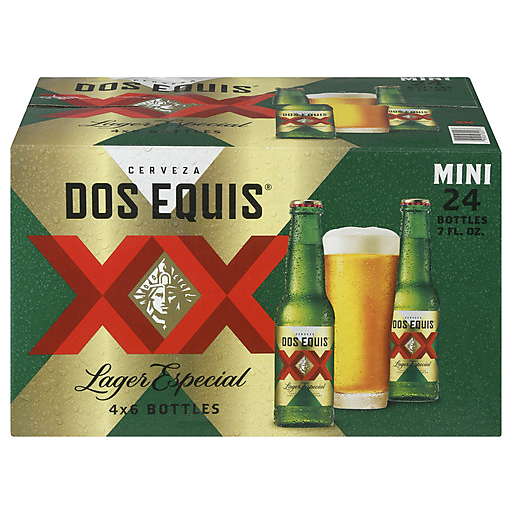Dos Equis Mexican Lager Beer, 24 Pack, 12 fl oz Bottles