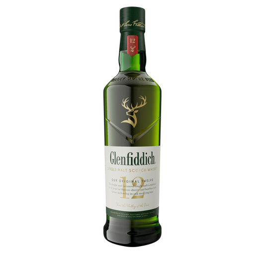 Glenfiddich 12 Year Single Malt Scotch Whisky 750ml