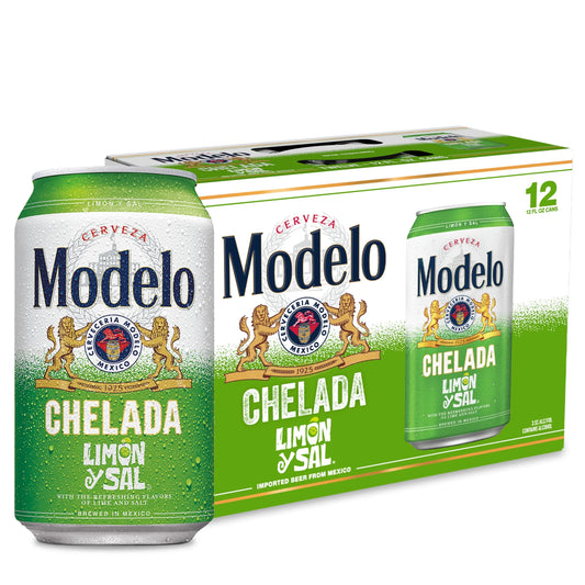 Modelo Chelada Limon Y Sal (12PKC 12 OZ)