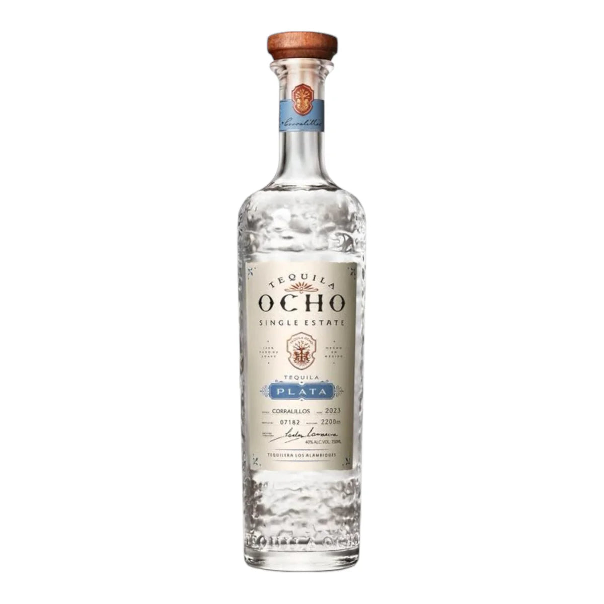 Ocho Plata Tequila  750ml