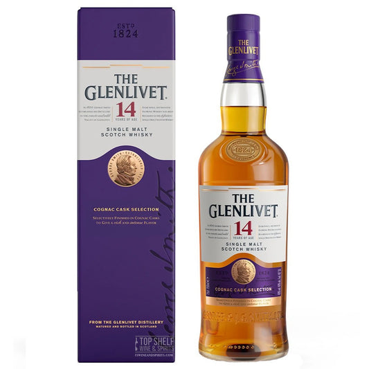 Glenlivet 14 year Cognac Cask Single Malt Scotch 750ml