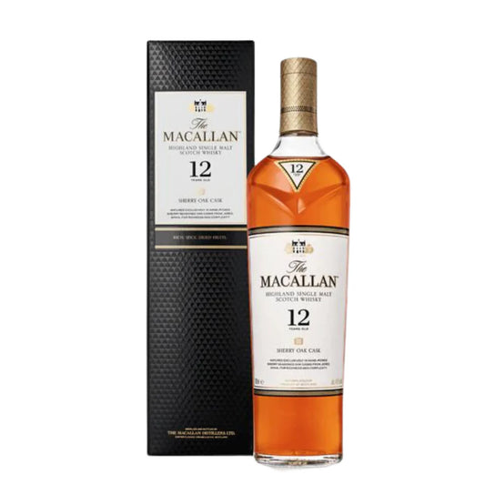 The Macallan 12 Year Old Sherry Oak cask 750ml