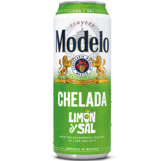 Modelo Chelada Limon y Sal Beer - 24 fl oz Can